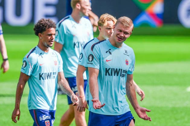 Soccer, Nations League: Portugal vs. Norway; Nations League: Porto, Portugal, October 3, 2026. Norway s Erling Braut Haaland during training at Estádio do Dragão the day before the match against Portugal. Photo by Lise Aserud, NTB, Porto, Portugal. EDITORIAL USE ONLY. RESTRICTED USE FOR BETTING COMPANIES.  Copyright: xLisexAserudx xNTBx
