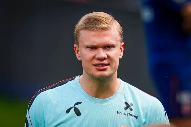 Soccer, Nations League: Portugal vs. Norway; Nations League: Porto, Portugal, October 3, 2026. Norway s Erling Braut Haaland during training at Estádio do Dragão the day before the match against Portugal. Photo by Lise Aserud, NTB, Porto, Portugal. EDITORIAL USE ONLY. RESTRICTED USE FOR BETTING COMPANIES.  Copyright: xLisexAserudx xNTBx