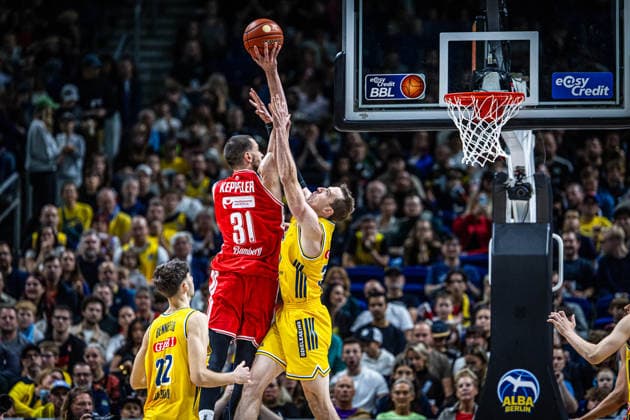Basketball Berlin, October 3, 2026; 2026–2027 Season; EasyCredit BBL 1 Bundesliga Men s Division; Alba Berlin; BMA365 Bamberg Baskets; Daniel Keppeler (Bamberg, No. 31); Justin Bean (Alba Berlin, No. 34)