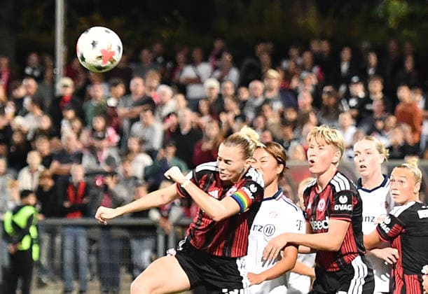 October 3, 2026, xhbx, Soccer, Google Pixel, Women s Bundesliga, Eintracht Frankfurt vs. FC Bayern Munich, Laura Freigang, Eintracht Frankfurt Women s Team, Frankfurt am Main