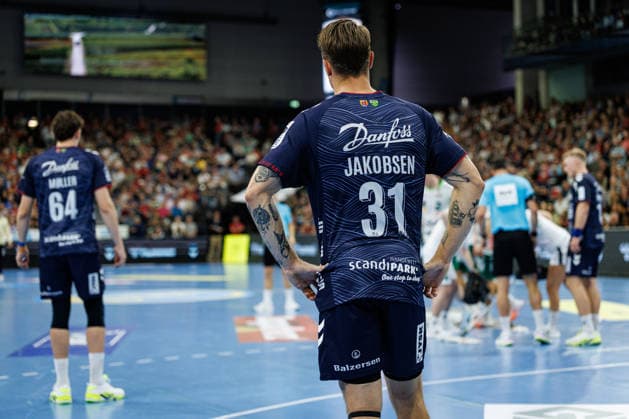 Opel HBL SG Flensburg Handewitt vs. FRISCH AUF Göppingen, Oct. 3, 2026, Emil Jakobsen, No. 31, SG Flensburg Handewitt, Opel HBL SG Flensburg Handewitt vs. FRISCH AUF Göppingen, GGW Arena, Oct. 3, 2026 Copyright: xBEAUTIFULxSPORTS MarioxM.xKobergx