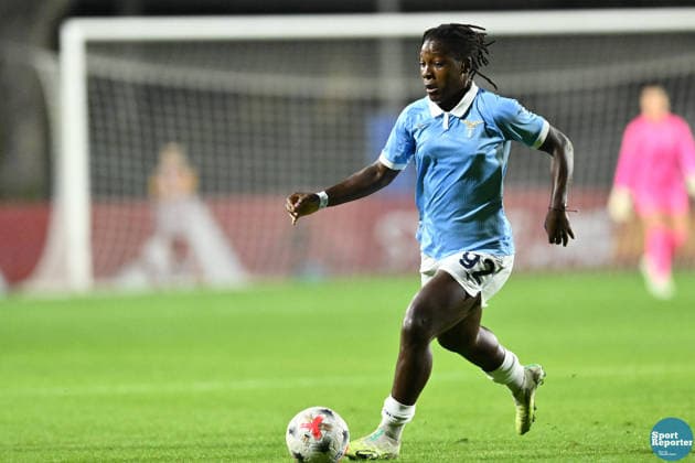 IPA89267004 - Nina Soufiya Ngueleu of S.S. Lazio during the Serie A Women s league match between Roma and Lazio, AS Roma vs. S.S. Lazio Women, Italian Serie A Women s soccer match in Rome, Italy, October 3, 2026  Copyright: xClaudioxEnea IPAxSportx xx IPA89267004