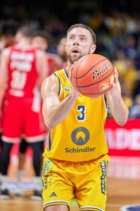 Jordan Ford ALBA BERLIN, 03, GER, ALBA Berlin vs. BMA 365 Bamberg Baskets, Men s Basketball, easy Credit BBL, 2026–27 Season, Matchday 4, October 3, 2026, GER, ALBA Berlin vs. BMA 365 Bamberg Baskets, Men s Basketball, easy Credit BBL, 2026–27 Season, Matchday 4, October 3, 2026, Berlin Copyright: xClaudiusxRauch,xEibner-Pressefotox xClaudiusxRauchx EP_CRH