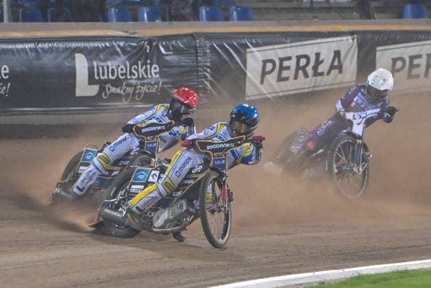 2026.10.03 Lublin Zuzel PGE Ekstraliga sezon 2026 Orlen Oil Motor Lublin - Fogo Unia Leszno N z Martin Vaculik (C) Bartosz Banbor (N) Nazar Parnicki (B) Foto Wojciech Szubartowski PressFocus 2026.10.03 Lublin Speedway PGE Ekstraliga season 2026 Orlen Oil Motor Lublin - Fogo Unia Leszno Martin Vaculik (C) Bartosz Banbor (N) Nazar Parnicki (B) Credit: Wojciech Szubartowski PressFocus NEWSPIX.PL --- newspix.pl POLAND OUT! 
