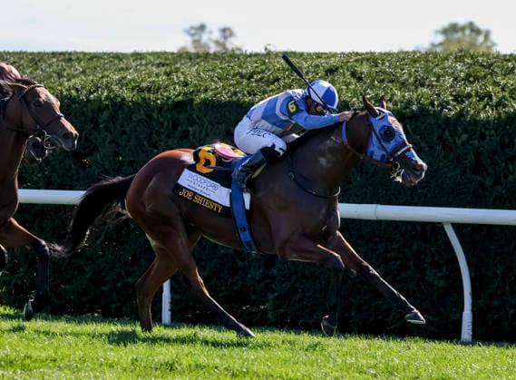 HORSE RACING 2026: Coolmore Turf Mile Day Keeneland OCT 03 October 3, 2026, Lexington, Ky, USA: Joe Shiesty (6) ridden by Fernando De La Cruz wins the Woodford Stakes presented by Fanduel (Grade 2) on Coolmore Turf Mile Day at Keeneland in Lexington, Kentucky on October 3, 2026. Casey Laughter Eclipse Sportswire CSM(Credit Image: Â Casey Laughter Cal Media) Lexington Ky USA EDITORIAL USE ONLY Copyright: xx ZUMA-20261003_faf_cs17_011.jpg CaseyxLaughterx csmphotothree529053
