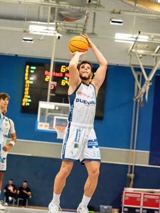 10 Matej Jelovcic of TSV Neustadt Temps Shooters shoots toward the basket; Seawolves Academy vs. TSV Neustadt Temps Shooters, Arena Rostock, BARMER 2 Basketball Bundesliga ProB North, Matchday 2, October 3, 2026 Seawolves Academy vs. TSV Neustadt Temps Shooters, Arena Rostock, BARMER 2 Basketball Bundesliga ProB North, Matchday 2, Seawolves, Temps Shooters, Basketball October 3, 2026 Rostock Copyright: xHannesxAdelbergx