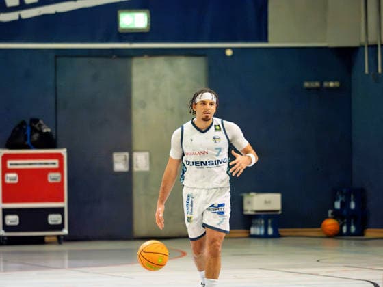 07 Robert Beasley III of TSV Neustadt Temps Shooters during a play at Seawolves Academy vs. TSV Neustadt Temps Shooters, Arena Rostock, BARMER 2 Basketball Bundesliga ProB North, Matchday 2, October 3, 2026: Seawolves Academy vs. TSV Neustadt Temps Shooters, Arena Rostock, BARMER 2 Basketball Bundesliga ProB North, Matchday 2, Seawolves, Temps Shooters, Basketball, October 3, 2026, Rostock Copyright: xHannesxAdelbergx