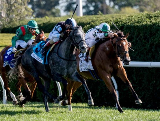 HORSE RACING 2026: Coolmore Turf Mile Day Keeneland OCT 03 October 3, 2026, Lexington, Ky, USA: Classic Q (9) ridden by John Velazquez wins the First Lady Stakes (Grade 1) on Coolmore Turf Mile Day at Keeneland in Lexington, Kentucky on October 3, 2026. Jessica Morgan Eclipse Sportswire CSM(Credit Image: Â Jessica Morgan Cal Media) Lexington Ky USA EDITORIAL USE ONLY Copyright: xx ZUMA-20261003_faf_cs17_070.jpg JessicaxMorganx csmphotothree529123