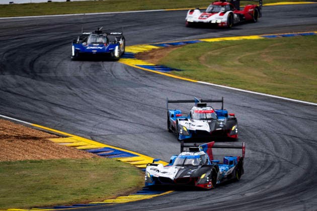 AUTO - IMSA - PETIT LE MANS 2026 24 FRIJNS Robin (nld), VANTHOOR Dries (bel), VAN DER LINDE Sheldon (zaf), VANTHOOR Dries (bel), BMW M Team WRT, BMW M Hybrid V8, action during the 2026 Motul Petit Le Mans, 11th round of the 2026 IMSA WeatherTech SportsCar Championship, from October 1 to 3, 2026 on the Michelin Raceway Road Atlanta in Braselton, Georgia, United States of America - BraseltonUnited States Copyright: xFabrizioxBoldonix