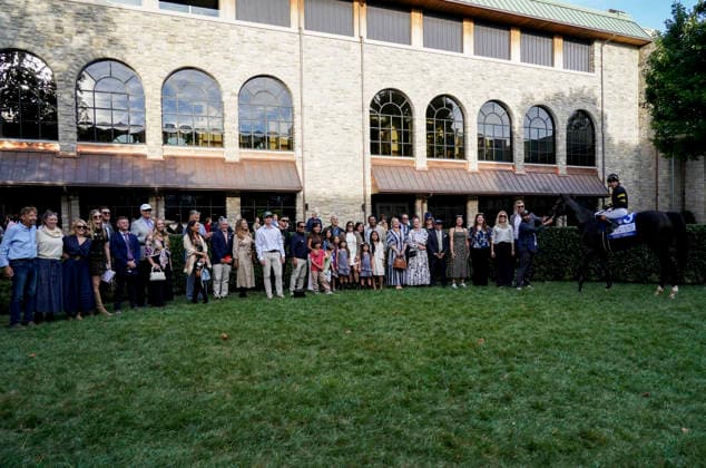 October 3, 2026, Lexington, Ky, USA: Rhetorical (3) ridden by Irad Ortiz, Jr. wins the Coolmore Turf Mile Stakes (Grade 1) at Keeneland in Lexington, Kentucky on October 3, 2026. Eclipse Sportswire CSM Lexington USA - ZUMAcs17 20261003_faf_cs17_143 Copyright: xJessicaxMorganx