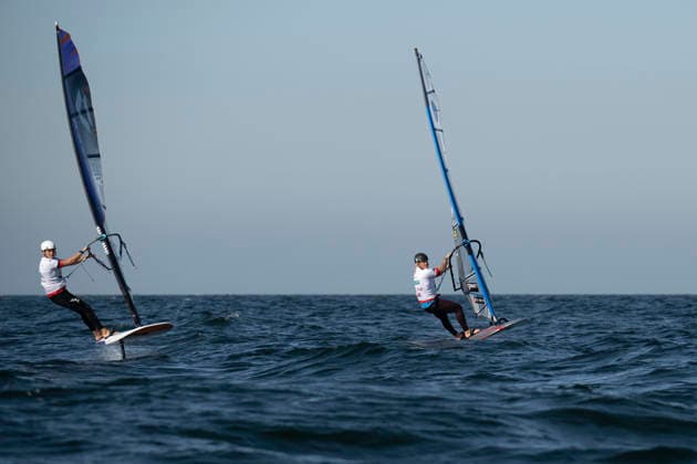 PWA Citroën World Windsurfing Tour Sylt 2026 Day 8 Men s Slalom Foil Sylt Westerland, October 3, 2026 Kasper Nielsen, Slalom Foil Men, Denmark, DEN 148 Amado Vrieswijk, Slalom Foil Men and Freestyle Men, Bonaire, NB 20 PWA Citroën World Windsurfing Tour Sylt 2026 Day 8 Slalom Foil Men on October 3, 2026, off Brandenburger Beach, motorboat on Sylt, Westerland, Germany Copyright: xBEAUTIFULxSPORTS AndreasxDickx