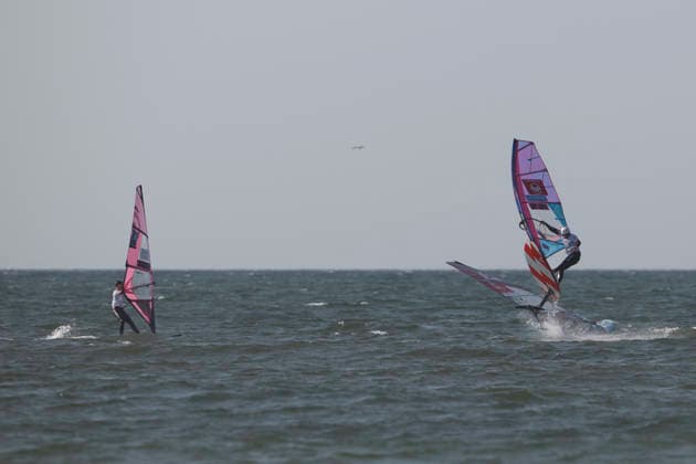 PWA Citroën World Windsurfing Tour Sylt 2026, Day 8: Men s Slalom Foil, Sylt Westerland, October 3, 2026 Balz Müller Freestyle Men, Switzerland, SUI 21 PWA Citroën World Windsurfing Tour Sylt 2026 Day 8 Slalom Foil Men on October 3, 2026 off Brandenburger Beach Motorboat on Sylt Westerland, Germany Copyright: xBEAUTIFULxSPORTS AndreasxDickx