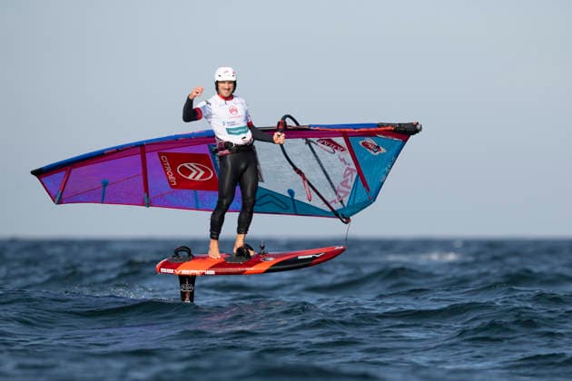 PWA Citroën World Windsurfing Tour Sylt 2026 Day 8 Slalom Foil Men Sylt Westerland, October 3, 2026 Balz Müller Freestyle Men, Switzerland, SUI 21 PWA Citroën World Windsurfing Tour Sylt 2026 Day 8 Slalom Foil Men on October 3, 2026 off Brandenburger Beach Motorboat on Sylt Westerland, Germany Copyright: xBEAUTIFULxSPORTS AndreasxDickx