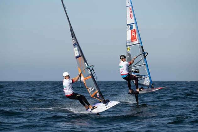PWA Citroën World Windsurfing Tour Sylt 2026 Day 8 Men s Slalom Foil Sylt Westerland, October 3, 2026 Kasper Nielsen, Slalom Foil Men, Denmark, DEN 148 Amado Vrieswijk, Slalom Foil Men and Freestyle Men, Bonaire, NB 20 PWA Citroën World Windsurfing Tour Sylt 2026 Day 8 Slalom Foil Men on October 3, 2026, off Brandenburger Beach, motorboat on Sylt, Westerland, Germany Copyright: xBEAUTIFULxSPORTS AndreasxDickx