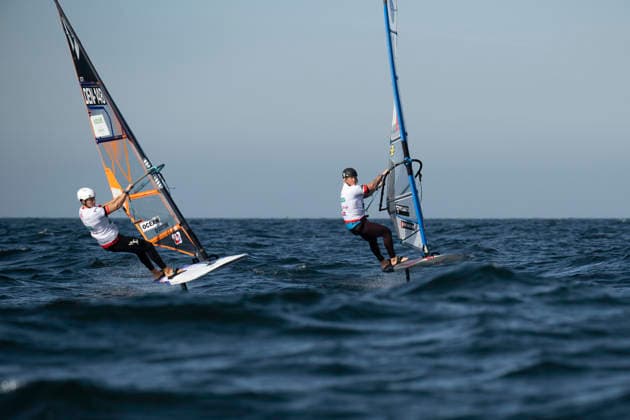 PWA Citroën World Windsurfing Tour Sylt 2026 Day 8 Men s Slalom Foil Sylt Westerland, October 3, 2026 Kasper Nielsen, Slalom Foil Men, Denmark, DEN 148 Amado Vrieswijk, Slalom Foil Men and Freestyle Men, Bonaire, NB 20 PWA Citroën World Windsurfing Tour Sylt 2026 Day 8 Slalom Foil Men on October 3, 2026, off Brandenburger Beach, motorboat on Sylt, Westerland, Germany Copyright: xBEAUTIFULxSPORTS AndreasxDickx