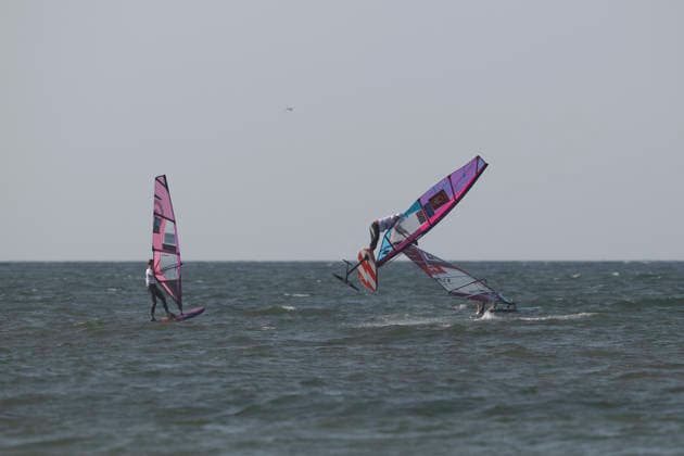 PWA Citroën World Windsurfing Tour Sylt 2026, Day 8: Men s Slalom Foil, Sylt Westerland, October 3, 2026 Balz Müller Freestyle Men, Switzerland, SUI 21 PWA Citroën World Windsurfing Tour Sylt 2026 Day 8 Slalom Foil Men on October 3, 2026 off Brandenburger Beach Motorboat on Sylt Westerland, Germany Copyright: xBEAUTIFULxSPORTS AndreasxDickx