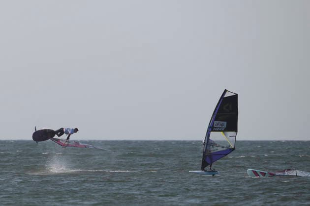 PWA Citroën World Windsurfing Tour Sylt 2026, Day 8: Men s Slalom Foil, Sylt Westerland, October 3, 2026, Tigo Kort Freestyle Men, Netherlands, NED 195 PWA Citroën World Windsurfing Tour Sylt 2026 Day 8 Slalom Foil Men on October 3, 2026, off Brandenburger Beach, motorboat on Sylt, Westerland, Germany Copyright: xBEAUTIFULxSPORTS AndreasxDickx