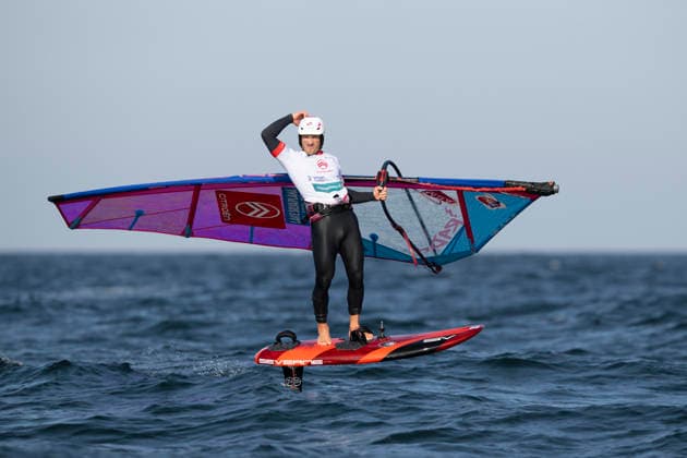 PWA Citroën World Windsurfing Tour Sylt 2026, Day 8: Men s Slalom Foil, Sylt Westerland, October 3, 2026 Balz Müller Freestyle Men, Switzerland, SUI 21 PWA Citroën World Windsurfing Tour Sylt 2026 Day 8 Slalom Foil Men on October 3, 2026 off Brandenburger Beach Motorboat on Sylt Westerland, Germany Copyright: xBEAUTIFULxSPORTS AndreasxDickx
