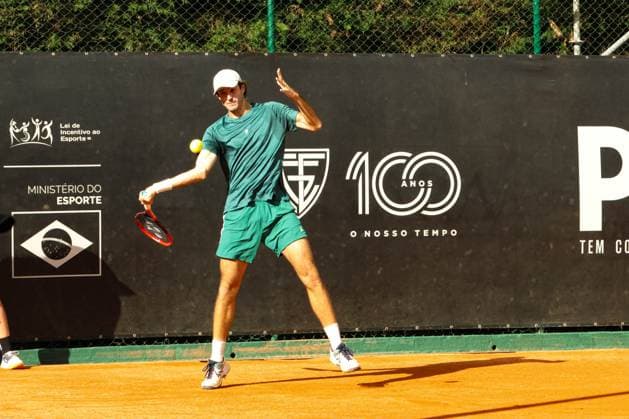 RECORD DATE NOT STATED Heide (bra) vs Boscardin Dias (bra) in the quarterfinals of the ATP, Tennis Herren Challenger Curitiba Curitiba (PR), 03 10 2026 - ATP Challenger Curitiba Heide Boscardin Dias - Tennis player Gustavo Heide (BR) against Pedro Boscardin Dias (BRA) valid for the quarterfinals of the ATP Challenger Curitiba, at the Graciosa Country Club on the afternoon of Saturday, October 3, 2026.(Foto: Edson De Souza Thenews2 imago images) SPO  Copyright: xEdsonxDexSouzax