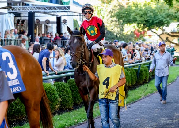 October 3, 2026, Lexington, Ky, USA: Evanescence (4) ridden by Jose Ortiz wins the Thoroughbred Club of America Stakes (Grade 2) at Keeneland in Lexington, Kentucky on October 3, 2026. Eclipse Sportswire CSM Lexington USA - ZUMAcs17 20261003_faf_cs17_305 Copyright: xTimxSudduthx
