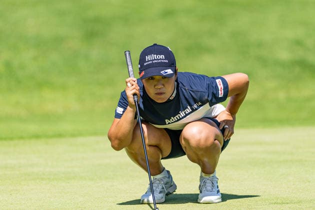 October 3, 2026, Honolulu, Hawaii, USA: NASA HATAOKA reads the green at the 7th during Round 3 of the 2026 Lotte Championship at Hoakalei Country Club, Ewa Beach, Hawaii, USA. Honolulu USA - ZUMAm310 20261003_zsp_m310_034 Copyright: xElliotxMilesx