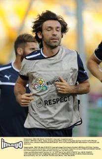 Football, EURO 2012, Training Italy