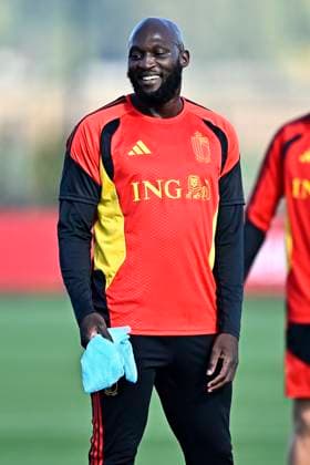 France v Belgium - UEFA Nations League 2026 Media Activities 04 10 2026 TUBIZE, BELGIUM - OCTOBER 04 : Lukaku Romelu forward of Belgium pictured during a training session ahead of the UEFA Nations League tournament league phase matchday 4 group A1 match between France and Belgium on October 4, 2026 in Tubize, Belgium, 04 10 2026 Tubize Belgium  Copyright: xTomasxSiskx