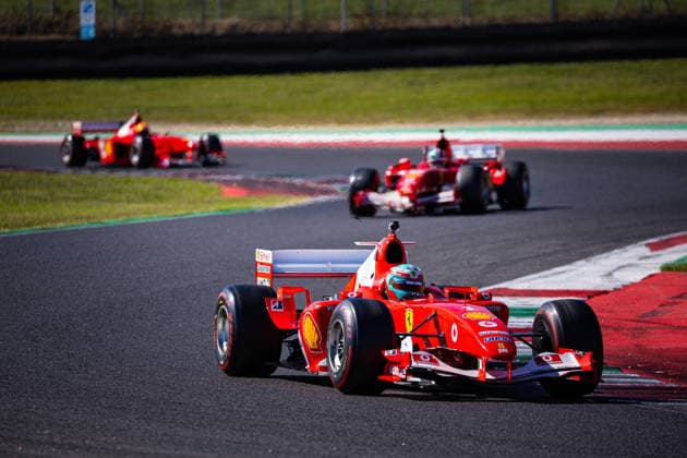 IPA89291443 - Ferrari Corse Clienti F1 Cars exhibition during the Historic Italian Grand Prix, Mugello (FI), October 2–4, 2026.  Copyright: xFedericoxBasile IPAxSportx xx IPA89291443