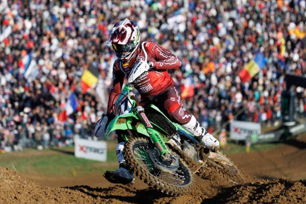 October 4, 2026, Erno E, Pays De La Loire, France: Pauls Jonass of Latvia during the MXGP of the Motocross of Nations on October 4, 2026, Erno e, France. Erno E France - ZUMAc313 20261004_zsp_c313_001 Copyright: xFaresxChafaix