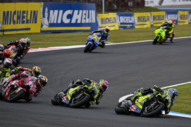 MOTO - MOTO GP - GRAND PRIX OF JAPAN 2026 25 FERNANDEZ Raul (spa), Trackhouse MotoGP Team, Aprilia RS-GP26, action with 79 OGURA Ai (jpn), Trackhouse MotoGP Team, Aprilia RS-GP26 during the 2026 MotoGP Motul Grand Prix of Japan on the Twin Ring Motegi Circuit from October 2 to 4th, At Motegi, Japan - MotegiJapan  Copyright: xGIGIxSOLDANOx