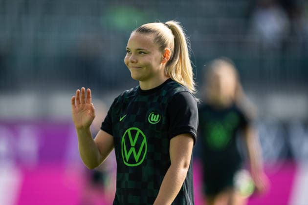Soccer I Women s I 2026–2027 Season I Bundesliga I VfL Wolfsburg vs. Hamburger SV I October 4, 2026 Anny Kerim Lindland 38, VfL Wolfsburg, cutout, close-up, portrait, single photo, single image, body, Wolfsburg, AOK Stadium, Lower Saxony, Germany Copyright: xLobeca CedricxSiefkerx