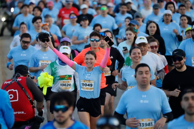 Vina del Mar, 4 de octubre 2026 Miles de corredores participan de los recorridos por el borde costero de la ciudad en las distancias 10k, 21k y 42k en la Maraton de Vina del Mar Sebastian Cisternas Photosport Maraton de Vina del Mar 2026 