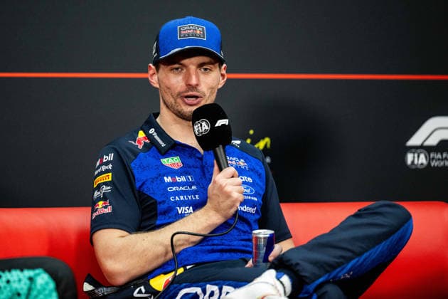 F1 - BAHRAIN GRAND PRIX IN MALAYSIA 2026 VERSTAPPEN Max (nld), Red Bull Racing Ford RB22, portrait press conference, PK, Pressekonferenz during the 2026 Formula 1 Bahrain Grand Prix in Malaysia, 16th round of the 2026 Formula One World Championship, WM, Weltmeisterschaft from October 2 to 4, 2026 on the Sepang International Circuit, in Sepang, Malaysia - SepangMalaysia Copyright: xALBERTOxVIMERCATIx