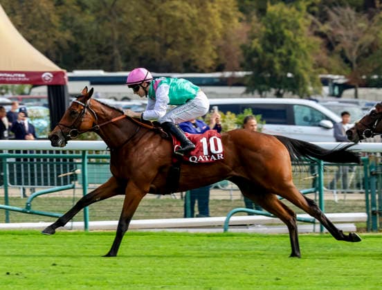 HORSE RACING 2026: Qatar Prix De LÃ¢â‚¬â ¢Arc De Triomphe Day Longchamp OCT 04 October 4, 2026, Paris, USA: Amusingly (GB) (10) ridden by Colin Keane wins the Qatar Prix Jean-luc Lagardere (Group 1) during Qatar Prix de lÃ¢â‚¬â ¢arc de Triomphe day at Longchamp Racecourse in Paris, France on October 4, 2026. Sandra Scherning Eclipse Sportswire CSM(Credit Image: Â Sandra Scherning Cal Media) Paris USA EDITORIAL USE ONLY Copyright: xx ZUMA-20261004_faf_cs17_044.jpg SandraxScherningx csmphotothree530713