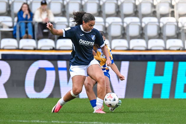 Soccer I Women s I 2026–2027 Season I 2. Bundesliga I Matchday 8 I FC Carl Zeiss Jena vs. SC Sand I October 4, 2026 Melissa Ugochukwu 7, SC Sand Jena Ernst Abbe Sportfeld, ad hoc Arena Thuringia, Germany Copyright: xLobeca InesxHähnelx