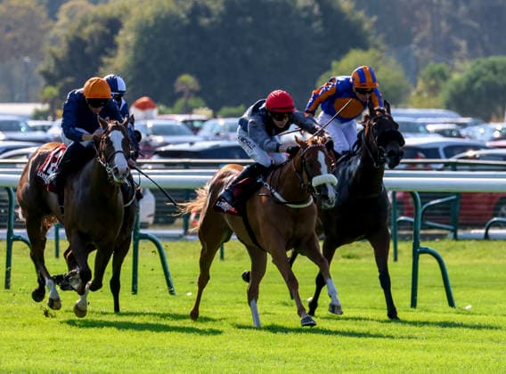 October 4, 2026, Paris, USA: Miss Yechance (9) ridden by Jack Nicholls wins the Prix De LÃ¢â‚¬â ¢abbaye Longchamp Longines (Group 1) during Qatar Prix de lÃ¢â‚¬â ¢arc de Triomphe day at Longchamp Racecourse in Paris, France on October 4, 2026. Eclipse Sportswire CSM HORSE RACING 2026: Qatar Prix De LÃ¢â‚¬â ¢Arc De Triomphe Day Longchamp OCT 04  - ZUMAcs17 20261004_faf_cs17_054 Copyright: xSandraxScherningx
