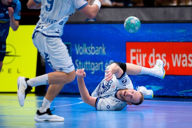 Stuttgart HBL 26 27 TVB Stuttgart TBV Lemgo Lenny Rubin TBV Lemgo Bittenfeld Porsche Arena Baden-Württemberg Germany