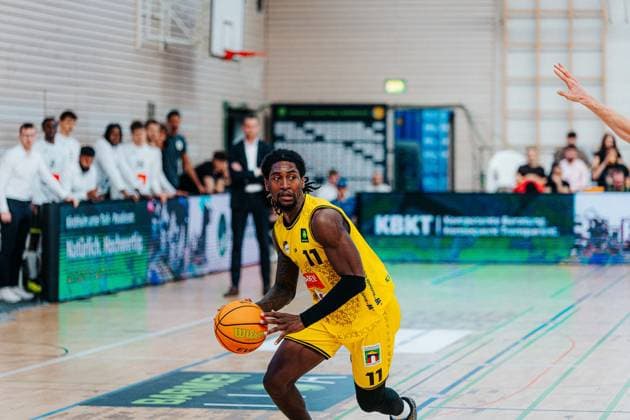 Tyrel Morgan Kreisbau Kirchheim Knights, 11 GER, Kreisbau Kirchheim Knights vs. Medikamente per Klick Bayreuth, Barmer 2 Basketball Bundesliga, Matchday 3, 2026–2027 Season, October 4, 2026 GER, Kreisbau Kirchheim Knights vs. Medikamente per Klick Bayreuth, Barmer 2 Basketball Bundesliga, Matchday 3, 2026–2027 Season, October 4, 2026 Kirchheim u Teck Copyright: xEibner-Pressefoto NinaxSanderx EP_NSR