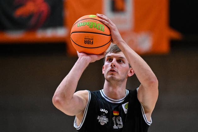 October 4, 2026, GER, Basketball, Men s, 2nd Division ProA, 2026–2027 Season, Matchday 3, OrangeAcademy vs. MHP Academics Heidelberg, Lorenz Brenneke, Heidelberg, 19, Neu Ulm, Orange Campus, Bavaria, Germany Copyright: xNordphotox xHafnerx