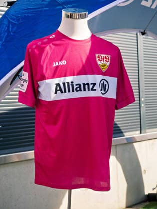 Pinktober Motto: Together Against Breast Cancer, VfB Stuttgart Special Jersey, Google Pixel Women s Bundesliga GER Emblem, Soccer, VfB Stuttgart vs. 1. FC Union Berlin, Google Pixel Women s Bundesliga, Matchday 6, Stuttgart, 2026–2027 Season, October 4, 2026, GER, Soccer, VfB Stuttgart vs. 1. FC Union Berlin, Google Pixel Women’s Bundesliga, Matchday 6, Stuttgart, 2026–2027 Season, October 4, 2026, Stuttgart Copyright: xCarstenxSchweringx EP_CSG