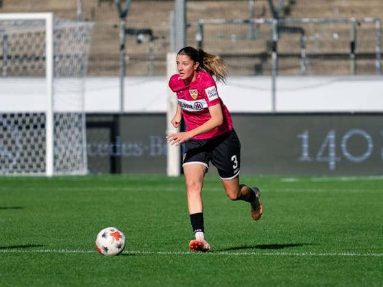 Lenelotte Mueller, VfB Stuttgart, 03 on the Ball GER, Soccer, VfB Stuttgart vs. 1. FC Union Berlin, Google Pixel Women s Bundesliga, Matchday 6, Stuttgart, 2026–2027 Season, October 4, 2026 GER, Soccer, VfB Stuttgart vs. 1. FC Union Berlin, Google Pixel Women’s Bundesliga, Matchday 6, Stuttgart, 2026–2027 Season, October 4, 2026 Stuttgart Copyright: xCarstenxSchweringx EP_CSG