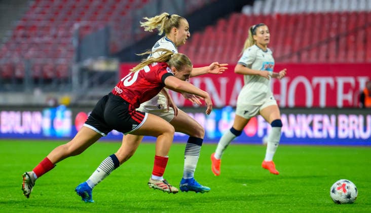 October 4, 2026 Soccer Season 2026–2027 1 Google Pixel Women s Bundesliga Matchday 6 1 FC Nuremberg (FCN) Club Women s Team TSG 1899 Hoffenheim Sports Photo by Zink xwoxzix Emöke Emoeke Papai 15, 1 FC Nuremberg (FCN) Vanessa Diehm 6, TSG Hoffenheim