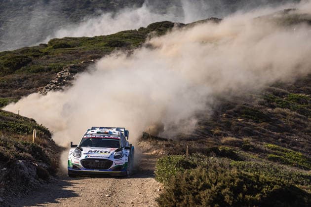 AUTO - WRC, Motorsport Rallye, WM - RALLY ITALIA SARDEGNA 2026 55 Joshua MCERLEAN, Eoin TREACY, FORD Puma Rally1, action during the 2026 Rally Italia Sardegna, 13th round of the 2026 WRC World Rally Car Championship, from October 1 to 4, 2026 at Alghero, Italy - AlgheroItaly  Copyright: xNikosxKatikisx