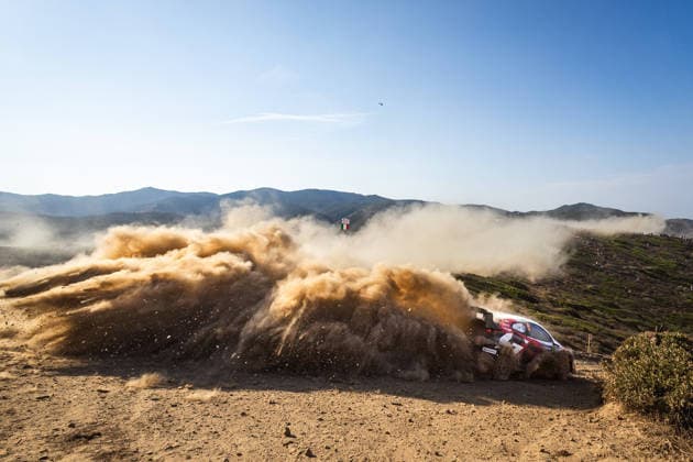 AUTO - WRC, Motorsport Rallye, WM - RALLY ITALIA SARDEGNA 2026 05 Sami PAJARI, Marko SALMINEN, TOYOTA GR Yaris Rally1, action during the 2026 Rally Italia Sardegna, 13th round of the 2026 WRC World Rally Car Championship, from October 1 to 4, 2026 at Alghero, Italy - AlgheroItaly  Copyright: xNikosxKatikisx