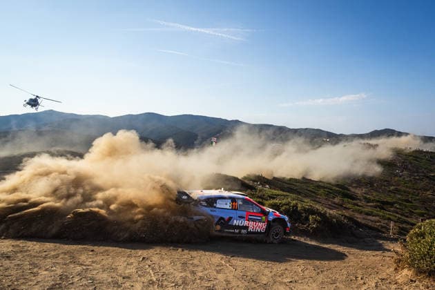 AUTO - WRC, Motorsport Rallye, WM - RALLY ITALIA SARDEGNA 2026 11 Thierry NEUVILLE, Martijn WYDAEGHE, HYUNDAI i20 N Rally1, action during the 2026 Rally Italia Sardegna, 13th round of the 2026 WRC World Rally Car Championship, from October 1 to 4, 2026 at Alghero, Italy - AlgheroItaly  Copyright: xNikosxKatikisx
