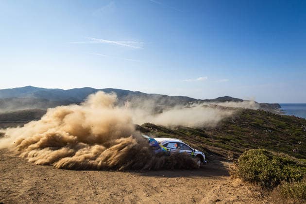 AUTO - WRC, Motorsport Rallye, WM - RALLY ITALIA SARDEGNA 2026 55 Joshua MCERLEAN, Eoin TREACY, FORD Puma Rally1, action during the 2026 Rally Italia Sardegna, 13th round of the 2026 WRC World Rally Car Championship, from October 1 to 4, 2026 at Alghero, Italy - AlgheroItaly  Copyright: xNikosxKatikisx