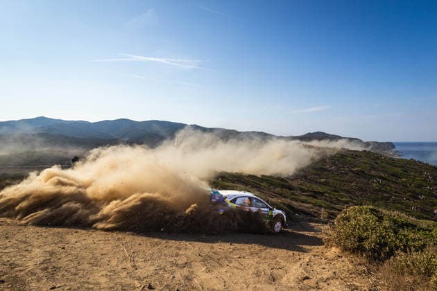 AUTO - WRC, Motorsport Rallye, WM - RALLY ITALIA SARDEGNA 2026 95 Jon ARMSTRONG, Shane BYRNE, FORD Puma Rally1, action during the 2026 Rally Italia Sardegna, 13th round of the 2026 WRC World Rally Car Championship, from October 1 to 4, 2026 at Alghero, Italy - AlgheroItaly  Copyright: xNikosxKatikisx