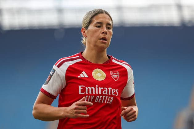 RECORD DATE NOT STATED 4th October 2026; Etihad Stadium, Manchester, England; Womens Super League Football, Manchester City versus Arsenal; Kyra Cooney-Cross of Arsenal AidanxHunter