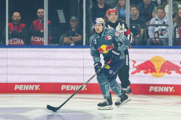 Ville Pokka 22, EHC Red Bull Munich; EHC Red Bull Munich vs. Augsburger Panther, Matchday 6, Ice Hockey, Penny DEL, October 3, 2026, Munich, Bavaria, Germany Copyright: xkolbert-press ChristianxKolbertx