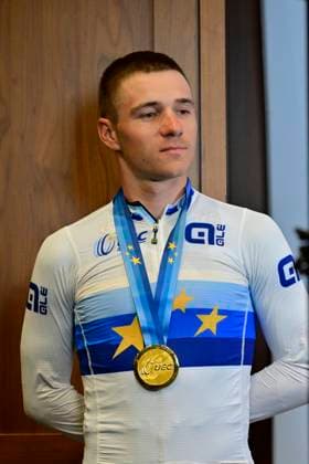 UEC 2026 Road European Championships Ljubljana 04 10 2026 LJUBLJANA, SLOVENIA - OCTOBER 04 : Evenepoel Remco (BEL) of Red Bull BORA Hansgrohe after the Men Elite cycling road race at the 2026 UEC Road European Championships Ljubljana, an UCI Continental Championships cycling race of 196,3 km with start in Ljubljana and finish in Sencur on October 4, 2026 in Ljubljana, Slovenia, 04 10 2026 Ljubljana Slovenia  Copyright: xJanxDexMeuleneirx